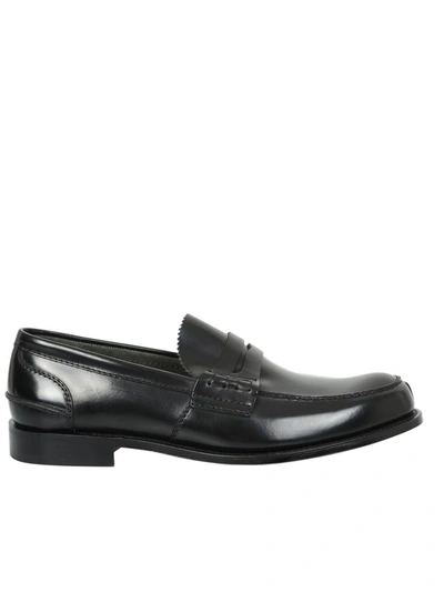 Church's Black Leather Pembrey Loafers