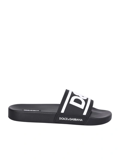 Dolce & Gabbana Sandals In Black