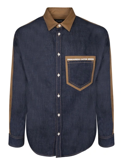 Dsquared2 Shirts In Blue