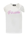 Dsquared2 White Knotted T-shirt In White