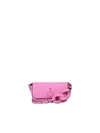 Jw Anderson Pink Leather Anchor Chain Shoulder Bag In Pink
