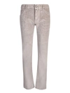 Jacob Cohen Taupe Cropped Leg Jeans In Beige