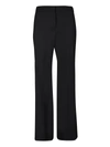 Lardini Quentin Black Trousers In Pink