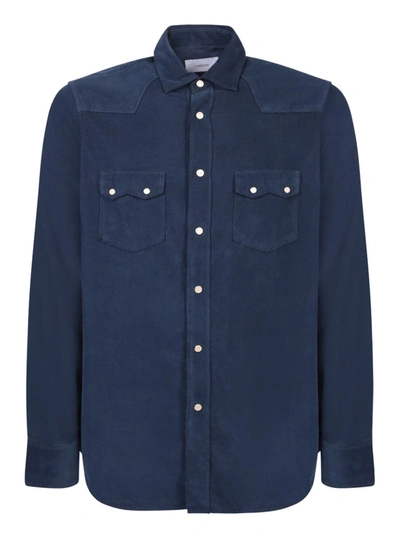 Lardini Shirts In Blue