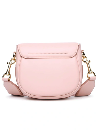MARC JACOBS MARC JACOBS 'J MARC' SMALL PINK LEATHER BAG
