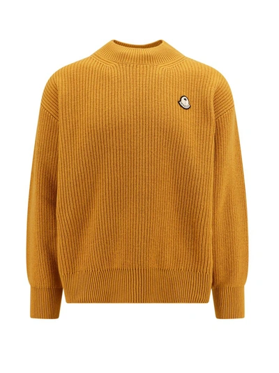 Moncler Sweaters In Yellow