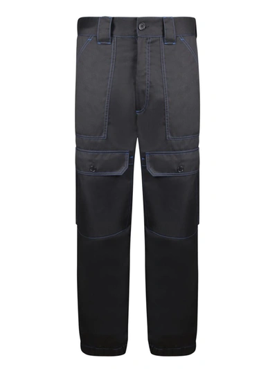 Msgm Trousers In Black