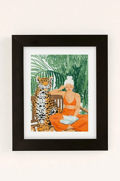 83 Oranges Jungle Vacay Art Print