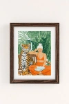 83 Oranges Jungle Vacay Art Print