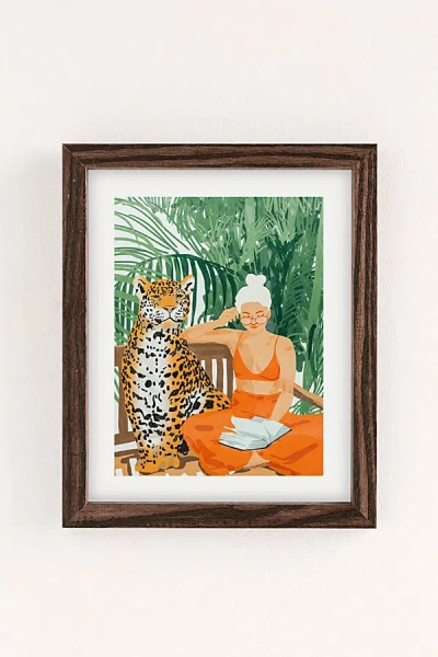 83 Oranges Jungle Vacay Art Print