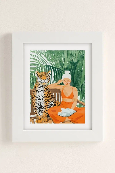 83 Oranges Jungle Vacay Art Print