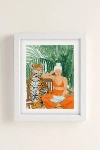 83 Oranges Jungle Vacay Art Print