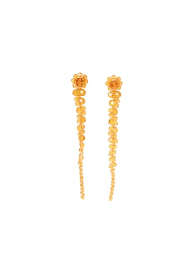 Simone Rocha Drip Gold Earrings