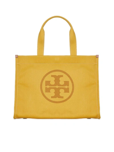 Tory Burch Tote In Yellow