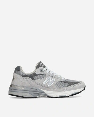 New Balance Gray Made In Usa 993 Core Sneakers In Multicolor