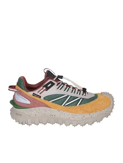 Moncler Trailgrip Sneakers Multicolor In Multicolore