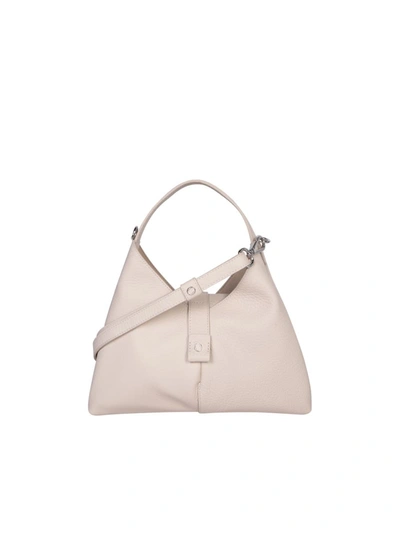 Orciani Vita Soft Small Ivory Bag In White