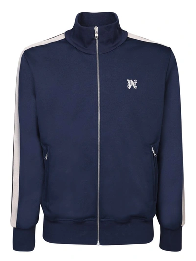 Palm Angels Jacket Clothing In Blue