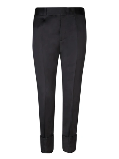 Sapio Panama Trousers In Black