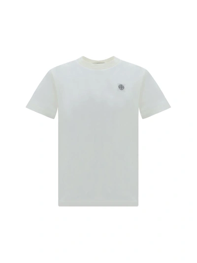 Stone Island T-shirts In White