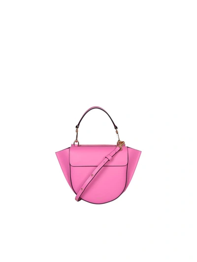 Wandler Small Hortensia Leather Bag In Pink