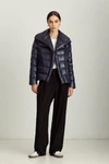 Dawn Levy Arizona Puffer Coat In Black