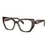 Prada Pr 18wv 2au1o1 54mm Womens Fashion Eyeglasses 54mm In Brown
