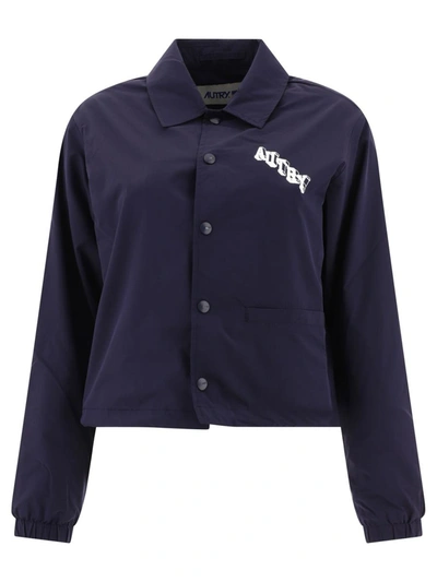 AUTRY AUTRY TECHNICAL JACKET WITH LOGO