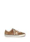 GOLDEN GOOSE 'V-Star 2' coated outsole calfskin suede sneakers