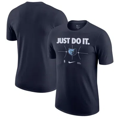 Nike Memphis Grizzlies Essential  Men's Nba T-shirt In Blue