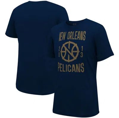 Stadium Essentials Men's And Women's  Navy New Orleans Pelicans City Year T-shirt