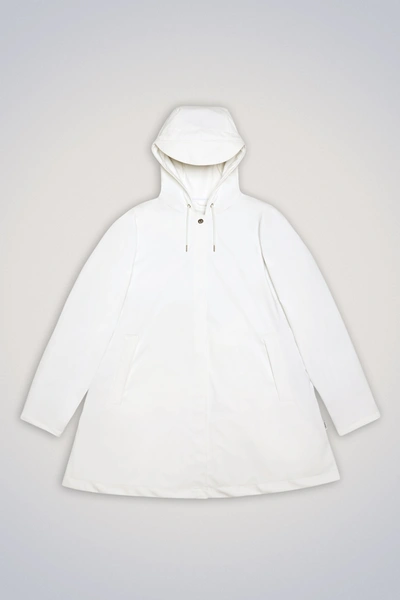Rains Women's A-line W Jacket In White