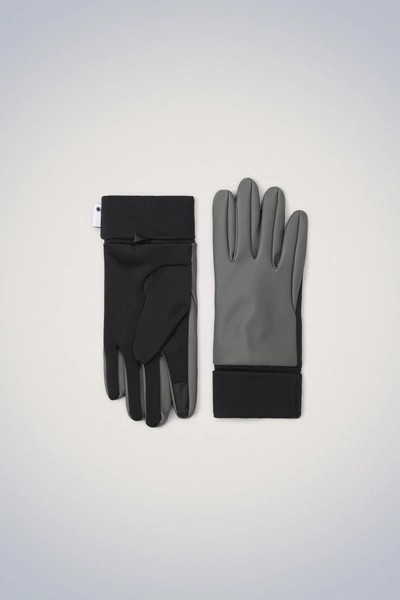 Rains Grey Gloves