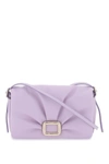 Roger Vivier Women's Viv' Choc Mini Crossbody Bag In Purple