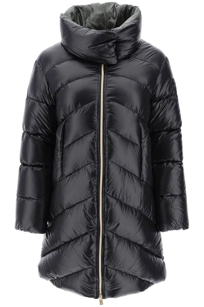 Tatras Edela Midi Down Jacket In Black