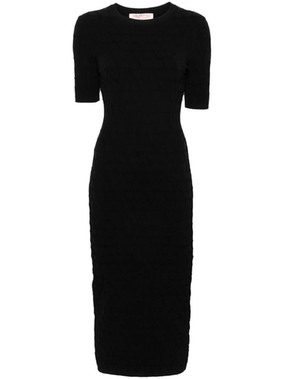 Valentino Toile Iconographe Dresses In Black