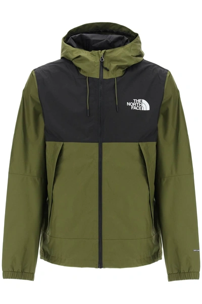 The North Face Giacca A Vento New Mountain Q In Black,green