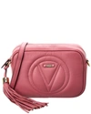 VALENTINO BY MARIO VALENTINO VALENTINO BY MARIO VALENTINO MIA SIGNATURE LEATHER CROSSBODY