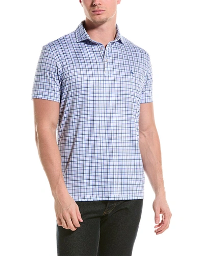 Tailorbyrd Performance Polo Shirt In Blue
