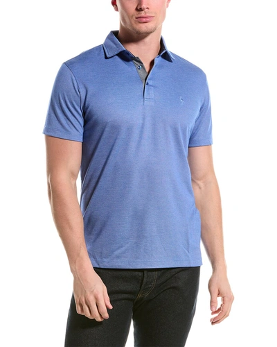 Tailorbyrd Polo Shirt In Blue