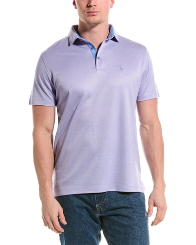 Tailorbyrd Polo Shirt In Purple