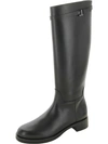 LAFAYETTE 148 WOMENS LEATHER RIDING KNEE-HIGH BOOTS