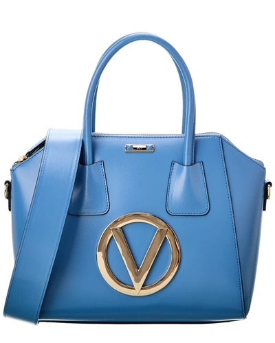 Valentino By Mario Valentino Minimi Forever Leather Satchel In Blue