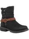 Gc Shoes Codie Womens Casual Leather Ankle Boots In Black