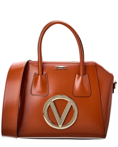 Valentino By Mario Valentino Minimi Forever Leather Satchel In Brown