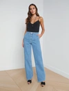 L AGENCE WESTON WIDE-LEG JEAN