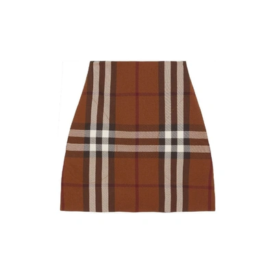 Burberry Teodora Skirt In Brown