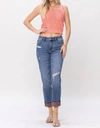 Judy Blue Paisley Boyfriend Jean In Blue In Blue