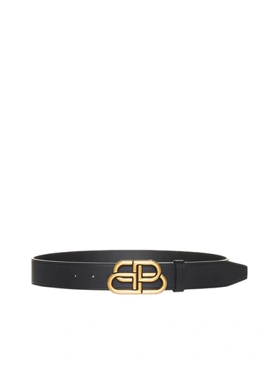 Balenciaga Belts In Black