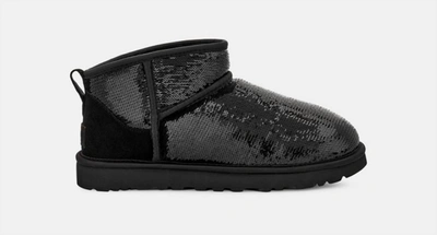 UGG ULTRA MINI MIRROR BALL IN BLACK